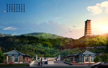陕西富县唐韵鄜州城市景观规划设计