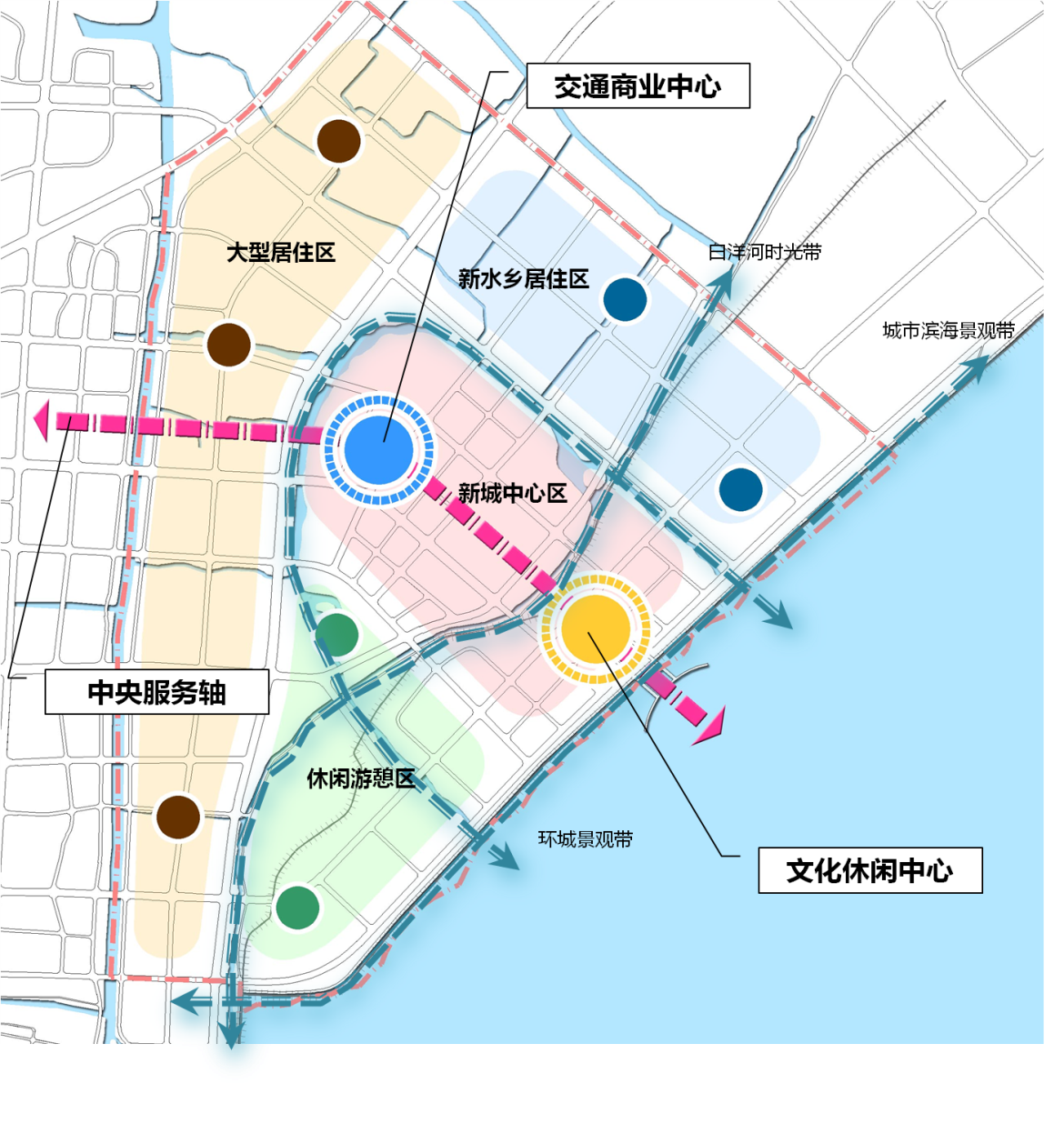海盐县滨海新城围垦区块战略策划及空间指引图片