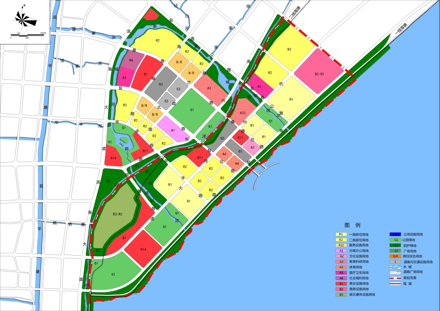海盐县滨海新城围垦区块战略策划及空间指引图片