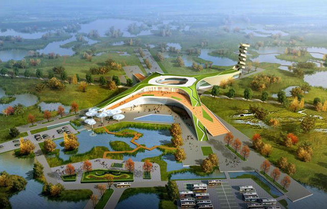 巅峰案例｜那拉提国家湿地公园游客中心建筑设计