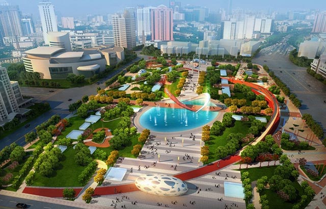 武胜县万善物流新城概念性规划及城市设计
