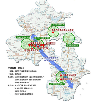 华北及东北区域红色旅游规划