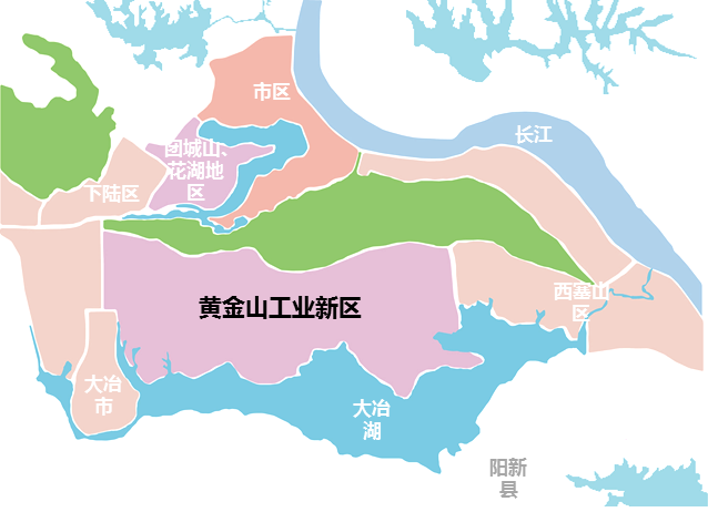 湖北黄金山工业新区中央景观带启动区景观工程修建性详细规划