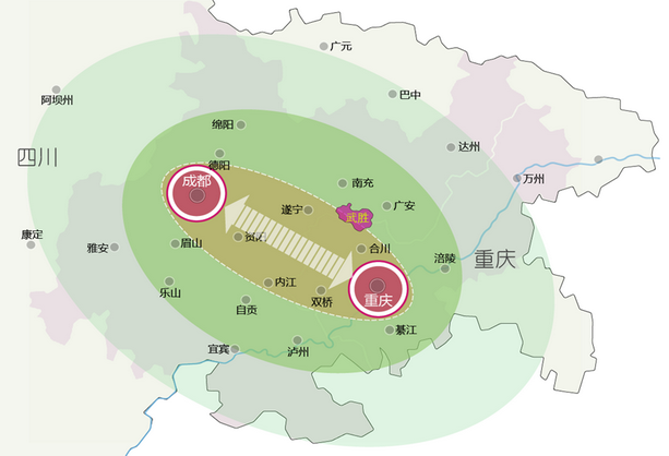 武胜嘉陵江生态经济示范带战略研究及概念规划