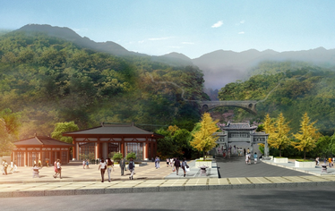 陕西富县唐韵鄜州城市景观规划设计