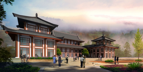 陕西富县唐韵鄜州城市景观规划设计