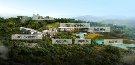 山东景芝酒地总体策划、详细规划、VI设计