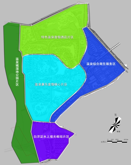 白洋淀温泉城旅游度假区一期开发区块控制性详细规划