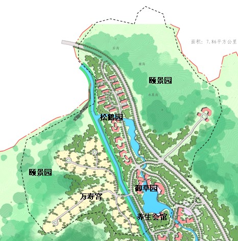 承德滦平皇家养生谷总体策划