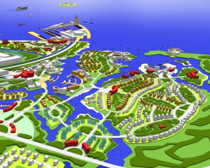 三亚海上游乐项目崖州湾基地概念性规划