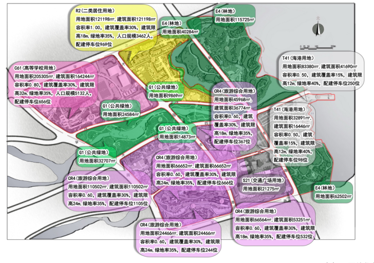 青岛灵山湾旅游度假区龙门顶码头片区修建性详细规划