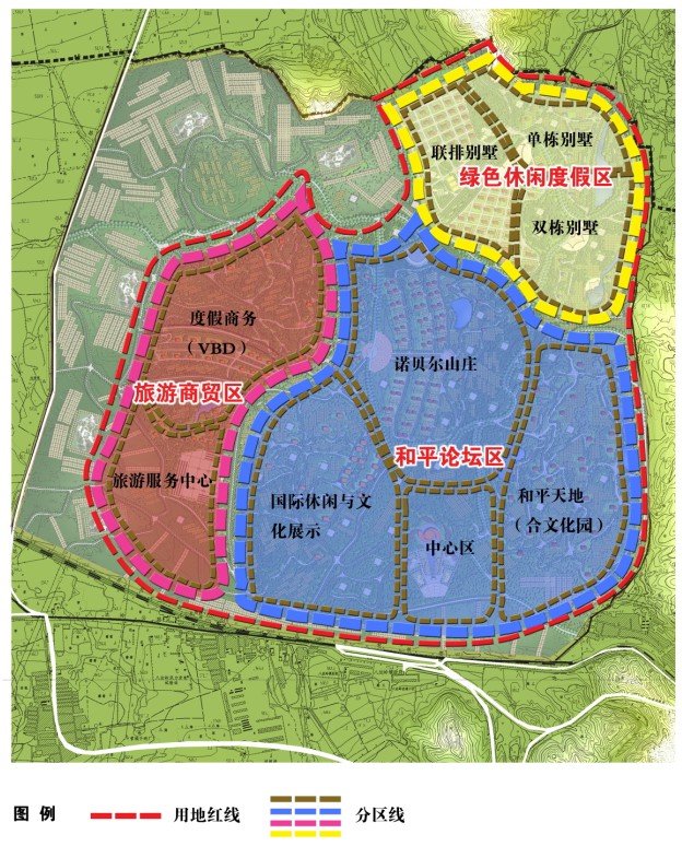 八达岭长城大景区规划设计概念方案