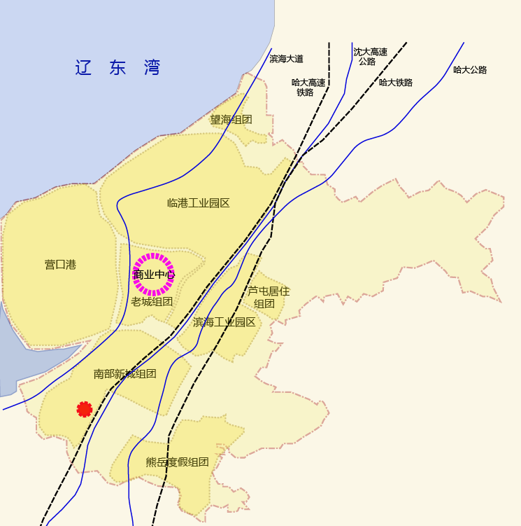 营口哈大高铁鲅鱼圈站前地块发展定位及策略研究