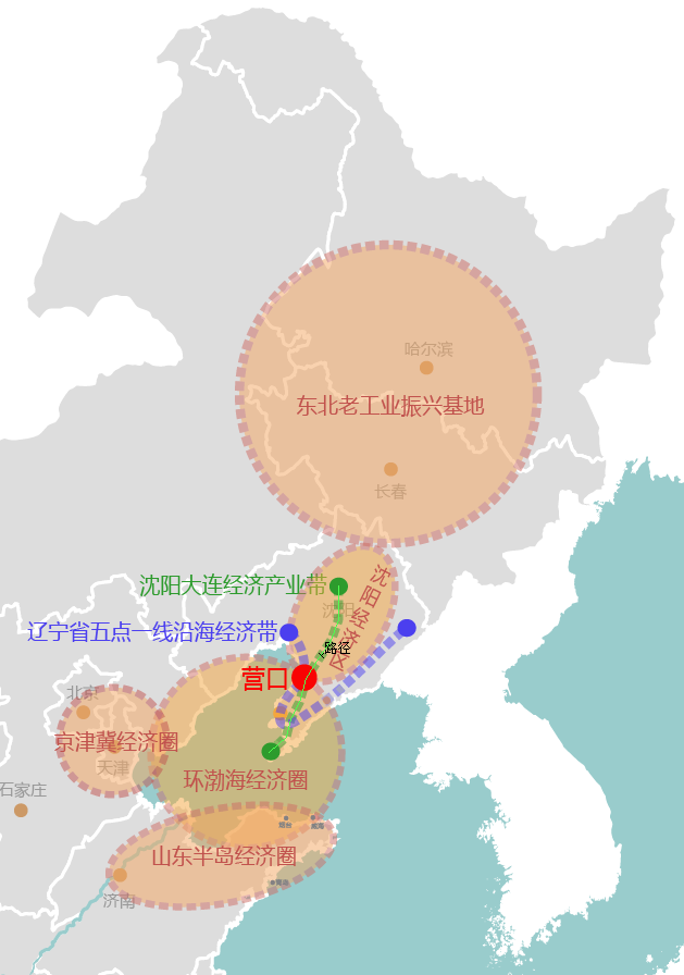 营口哈大高铁鲅鱼圈站前地块发展定位及策略研究 营口哈大高铁鲅鱼圈站前地块发展定位及策略研究