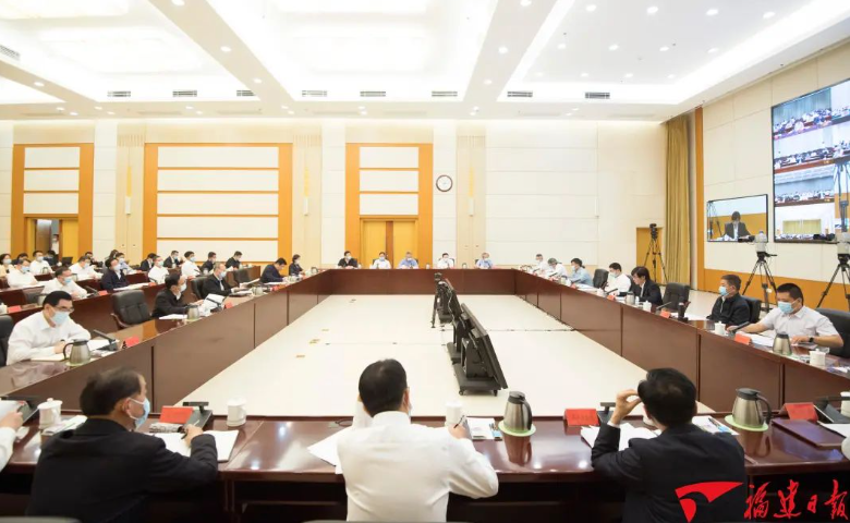 刘锋博士向福建省委书记建言献策